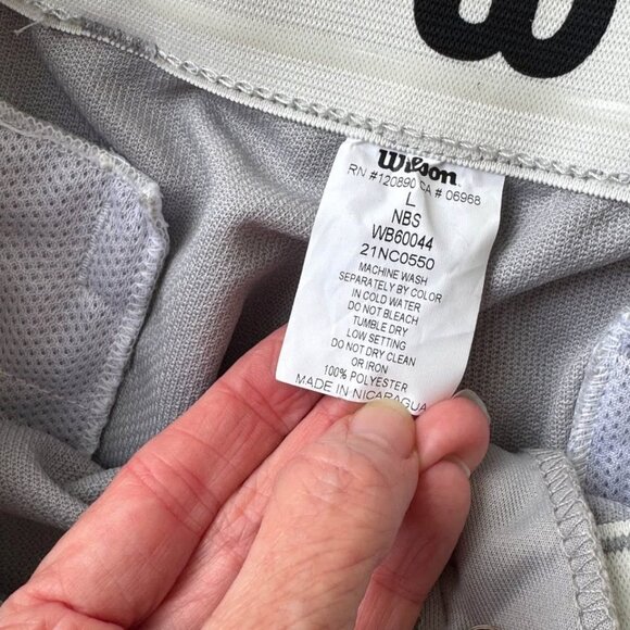 NWT Adult Wilson Knicker Gray Baseball Softball Pants Sz Large Unisex Men Women - Picture 5 of 8